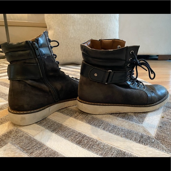 ASOS Combat Boots with Contrast Platform - Picture 5 of 7